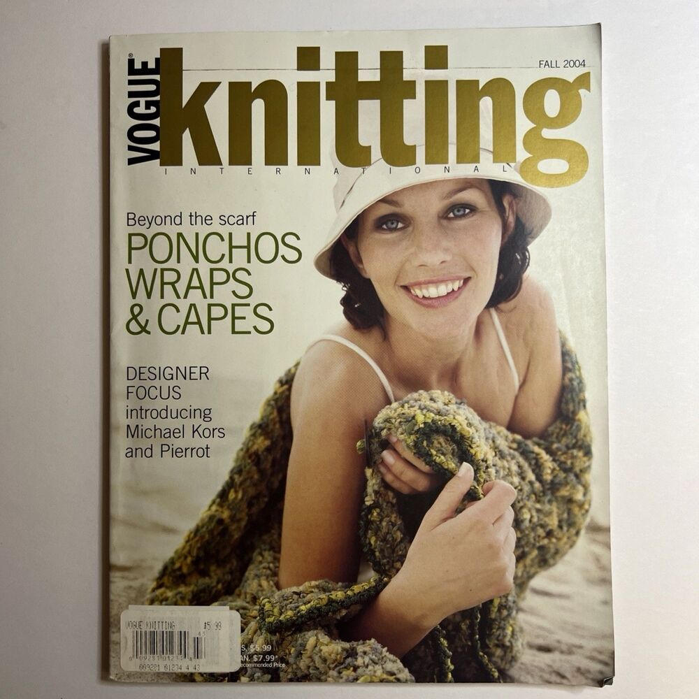 Vogue Knitting Magazine - Fall 2004 - Ponchos - Wraps - Capes - Michael Kors
